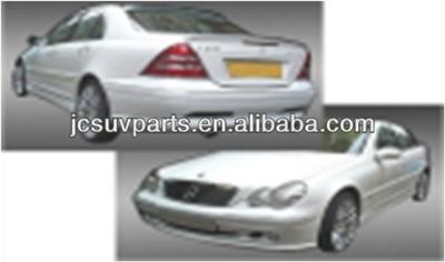 High quality FRP L style W203 body kit for Mercedes Benz W203 body bumper kit