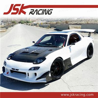 RE-GT HALF CARBON FIBER WIDE BODYKITS FOR 1993-1996 MAZDA RX7 FD3S