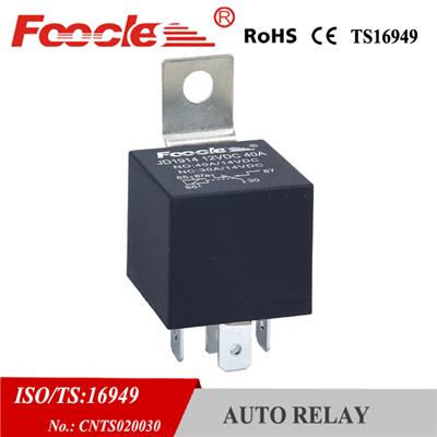 alloy rc car parts shock-resistance car relay 12v 24v 40a