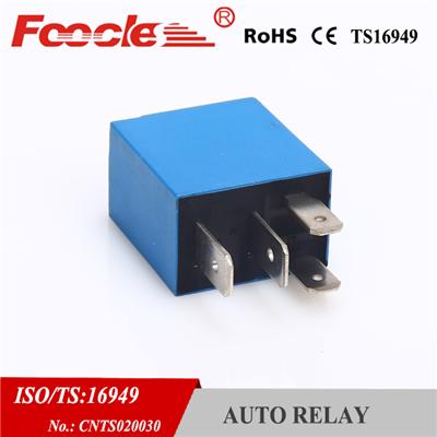 custom car parts high quality jd2912 24v 40a 4 pin blue auto relay