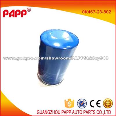 Hot Sales Oil Filter For HYUNDAI / KIA OE: 0K467-23-802