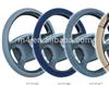 Towelling cloth steering wheel cover