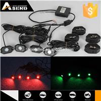 
led work light 12v Bluetooth APP control RGB led rock light under car for Jeep/offroad/truck
