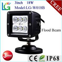 
IP68 Waterproof DC9-30V 18w led work light
