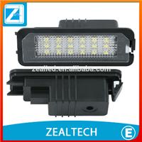 7 USD/SET Car LED license plate light with nice LED for VW GOLF 5 06 to 09