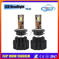 P9 LED Headlight 100W 6000K 13600LM H8 H11 9005 9006 D1 D2 D3 led car headlight