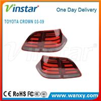 Vinstar new design car accessories plug and play high power LED tail Light For Toyota Crown 03-09