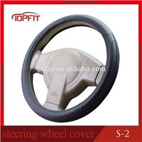 
Hot Sell Economical Universal Leather 38cm Diameter Car Steering Wheel Cover Confortable Design Steering Wheel Cover Heated
