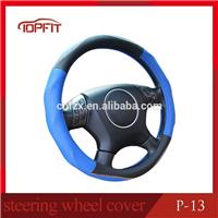 
2016 Fashion pu leather steering wheel cover for universal size 14-16 inch
