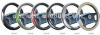 
38cm Reflective PVC leather car steering wheel cover
