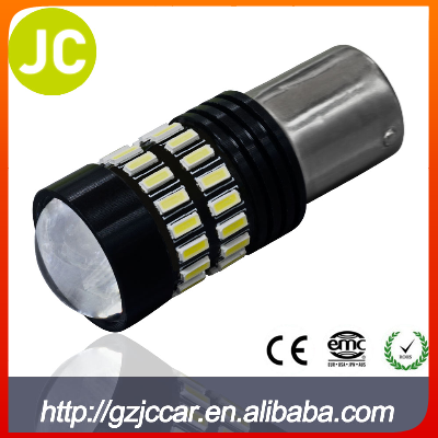 Car spare part one year warranty 1156 white led bulb 12 volt led light auto led brake lamp turn signal bulb