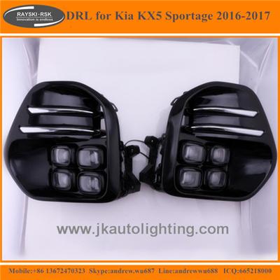 High Quality Car Specific LED Daytime Running Light for Kia KX5 Sportage Best Selling LED DRL for Kia KX5 Sportage 2016