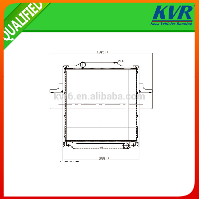 Truck Radiator FOR FAW TRUCK RADIATORS OEM 1301010-D816