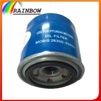 China Use for Hyundai Wholesale Oil Filter 26300-35503 with Flat O Ring