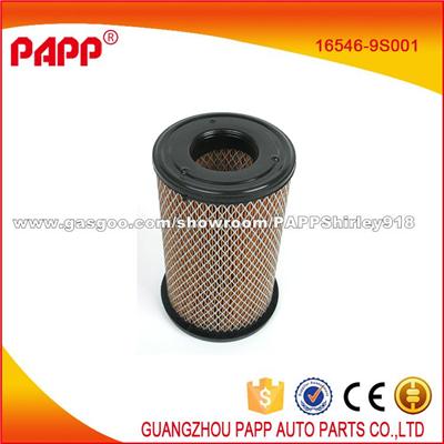 China Car Parts Air Filter Fabric For 16546-9S001