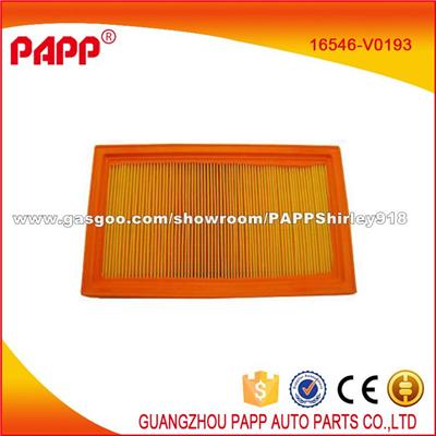 Auto Parts Air Filter OEM:16546-V0193