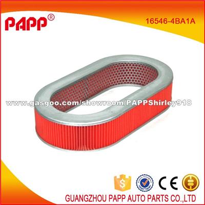 Top Quality Auto Air Filter 16546-06J00 For Nissan Car