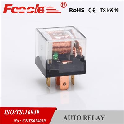 Car Spare Part Waterproof Transparent Shell Universally LED Types JD1914 40a 12V Automotive Relay