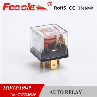 Auto Usage And Dust Cover Protect Feature Car Spare Part Waterproof Transparent Shell JD1914 40a 12V LED Auto Relay