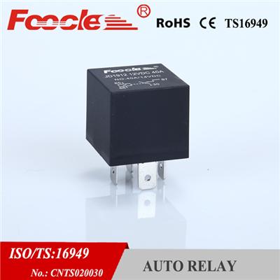 Auto Usage And Dust Cover Protect Feature Car Spare Part Waterproof Black Shell JD1912 40a 12V Auto Relay