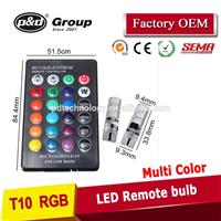 
2017 Car Styling RGB remote controlled car bulb,car led light bulb
