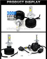 
Automotive spare parts Auto led lighting IP65 h4 led headlight 2016 fast start car accessorieshh4 led canbus
