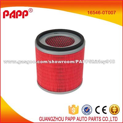 Auto Parts Car Air Filter 16546-0T007