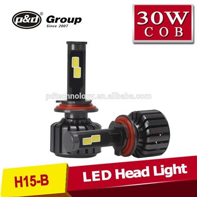 Best selling Car Accessories 30W 3600LM h15 led headlight , led headlight kit