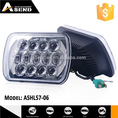 Led Lighting 5x7 105W LEDs Clear for Jeep Car Headlight parts high low beam rectangle