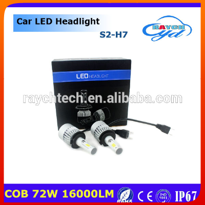 S2 CSP Chips 36W 8000LM LED Headlight H3 H4 H7 880 881 HB3 HB4 Car LED Headlight