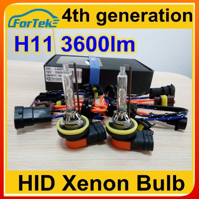 top quality OEM 3600LM H8/H9/H11 hid xenon headlight bulb 35W from China factory