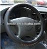 soft and durable leather car steering wheel cover