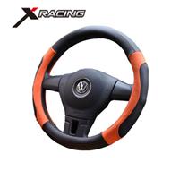 
Xracing NM-SWC002 Leather Cover Promotion Wholesale Universal Car Steering Wheel Cover
