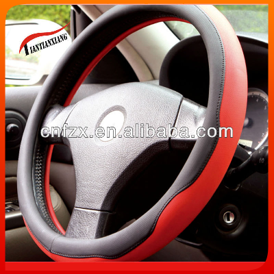 2014 Top Selling PU steering wheel cover for all car P-11