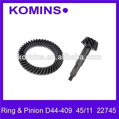 High Quality factory Price D44 44/9 Jeep Ring and Pinion Gears, D44-489