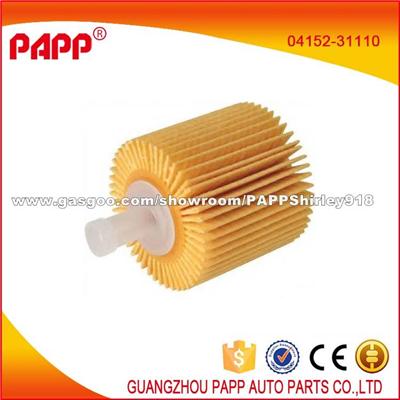 Hot Sales Oil Filter For TOYOTA OE: 04152-31110