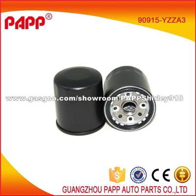 Hot Sales Oil Filter For TOYOTA OE: 90915-YZZA3