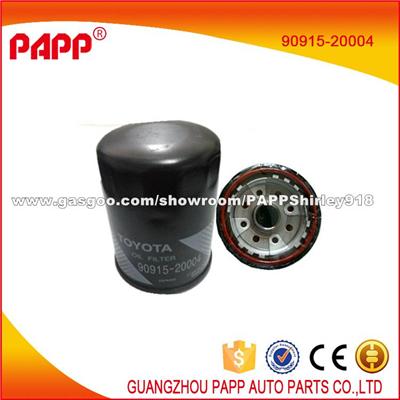 Hot Sales Oil Filter For TOYOTA OE: 90915-20004