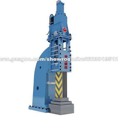 C61Y Single Arm Follow Up Control Hydraulic Open Die Forging Hammer/Striking Energy 1ton-10tons