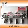 S4Q S4Q2 Piston And Piston Ring Full Cylinder Head Gasket For Mitsubishi Forklift