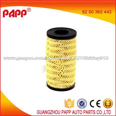 Hot Sales Oil Filter For NISSAN OE:82 00 362 442