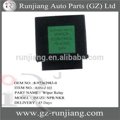 Trucks parts 24v Wiper relay oem 8-97363-983-0 for isuzu NPR NKR