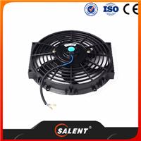 10" inch Universal Slim Fan Push Pull Electric Radiator Cooling 12V Mount Kit BU