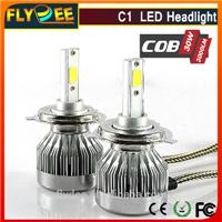 Fast delivery entry model to auto car accessories c1 30w 3000lm led headlight h4 h7 9006 5202 built-in driver design cars bulb