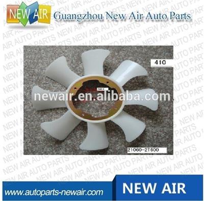 Plastic radiator fan blade for Nissann 21060-2T600 fan blade