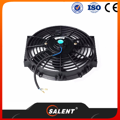 10" inch Universal Slim Fan Push Pull Electric Radiator Cooling 12V Mount Kit BU
