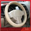 Wholesale High Quality Classic Design Genuine Leather Steering Wheel Cover for Hilux Hiace Land Cruiser Car Accessories