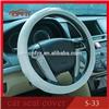 top quality competitive price leather steering wheel cover genuine leather steering wheel cover universal size for all cars