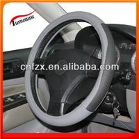 Wood + Sheepskin steering wheel cover for ALL CAR F-28