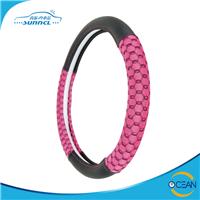 
Colorful Polyester Car Customized Steering Wheel Cover
